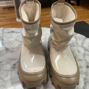 UGG Cream Winter & Rain Boots